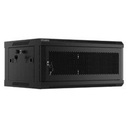 Lanberg WF01-6404-23B armario rack 4U Bastidor de pared Negro