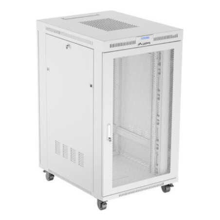 Lanberg FF01-8027-23SL armario rack 27U Rack o bastidor independiente Gris