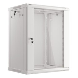 Lanberg WF01-6415-10S armario rack 15U Bastidor de pared Gris