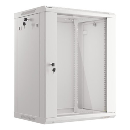 Lanberg WF01-6415-10S armario rack 15U Bastidor de pared Gris
