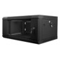 Lanberg WF01-6404-10B armario rack 4U Bastidor de pared Negro