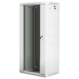 Lanberg WF01-6427-10S armario rack 27U Bastidor de pared Blanco