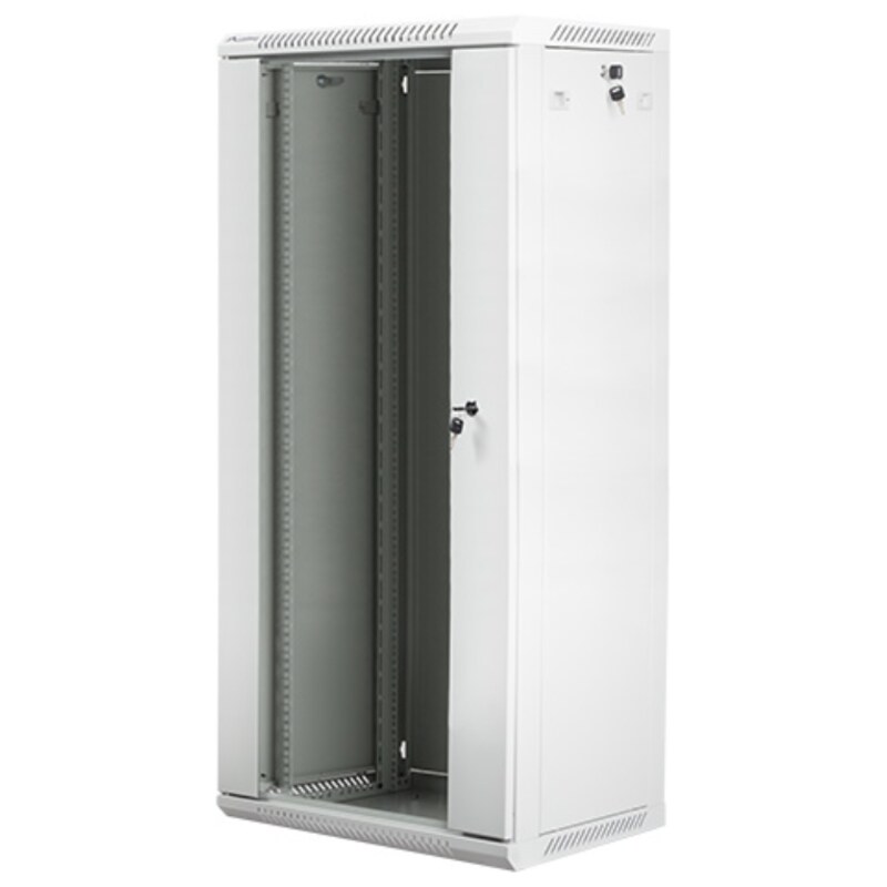 Lanberg WF01-6427-10S armario rack 27U Bastidor de pared Blanco