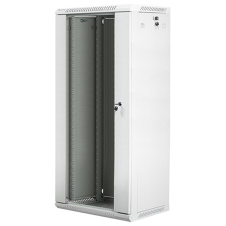 Lanberg WF01-6427-10S armario rack 27U Bastidor de pared Blanco