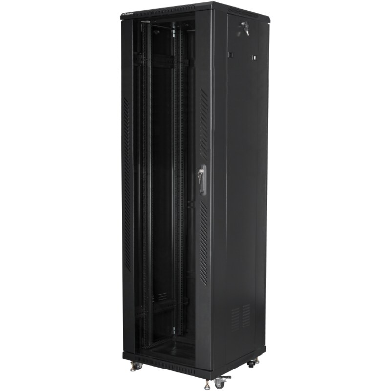Lanberg FF01-6642-12B armario rack 42U Rack o bastidor independiente Negro
