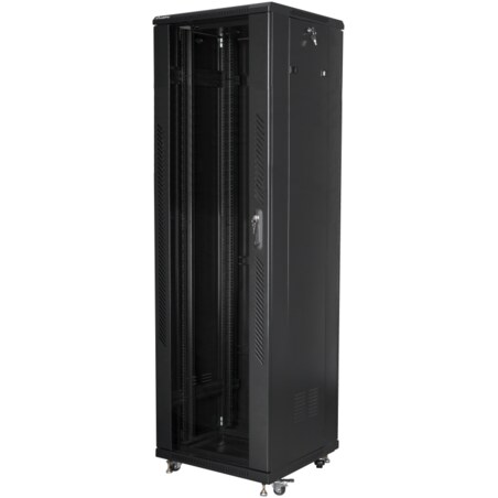 Lanberg FF01-6642-12B armario rack 42U Rack o bastidor independiente Negro