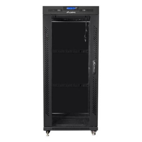 Lanberg FF01-8822-12BL armario rack 22U Rack o bastidor independiente Negro