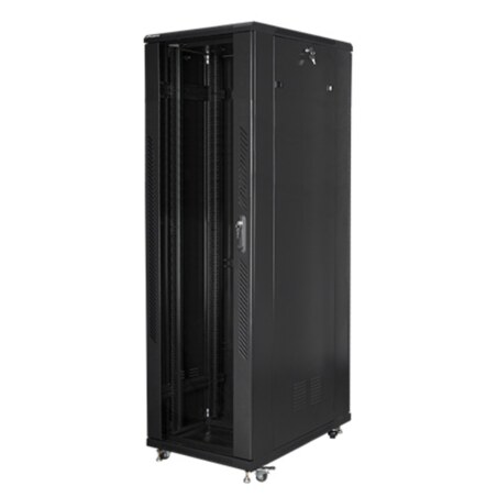 Lanberg FF01-8042-12B armario rack 42U Rack o bastidor independiente Negro