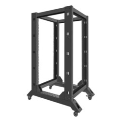 Lanberg OR01-6822-B armario rack 22U Rack o bastidor independiente Negro