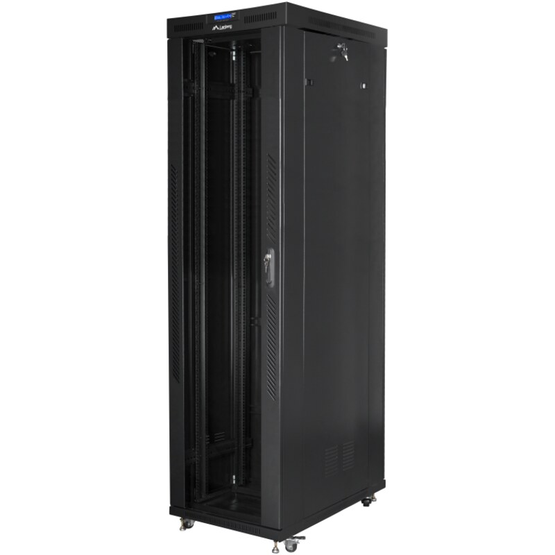 Lanberg FF01-8047-12B armario rack 47U Rack o bastidor independiente Negro