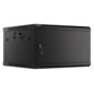 Lanberg WF01-6606-00B armario rack 6U Bastidor de pared Negro