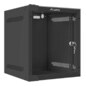 Lanberg WF10-2306-10B armario rack 6U Bastidor de pared Negro