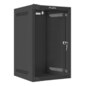 Lanberg WF10-2309-10B armario rack 9U Bastidor de pared Negro