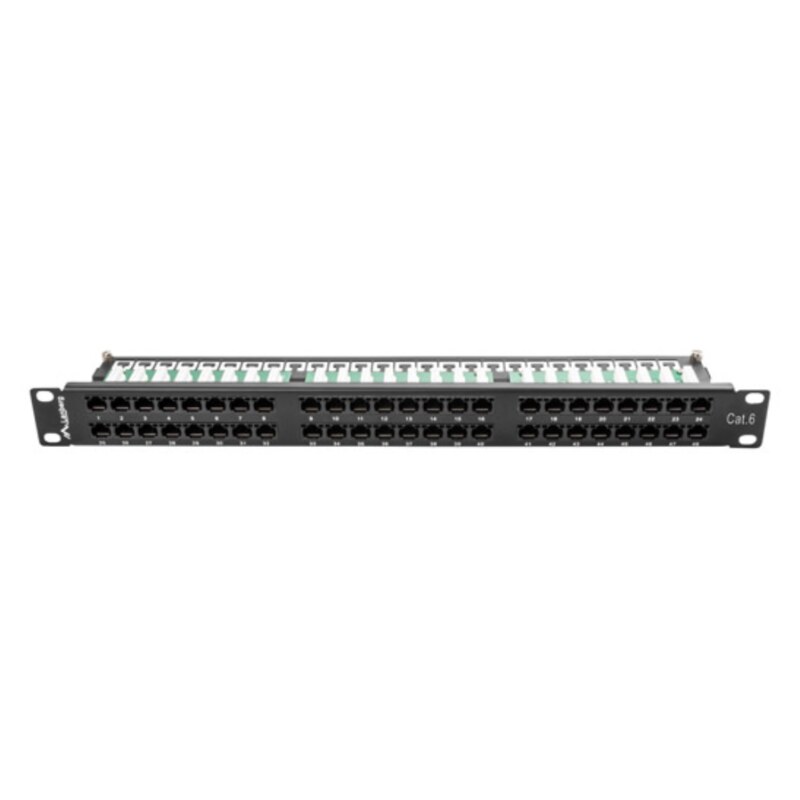 Lanberg PPU6-1048-B panel de parcheo 1U