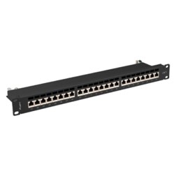 Lanberg PPS7-1024-B panel de parcheo 1U