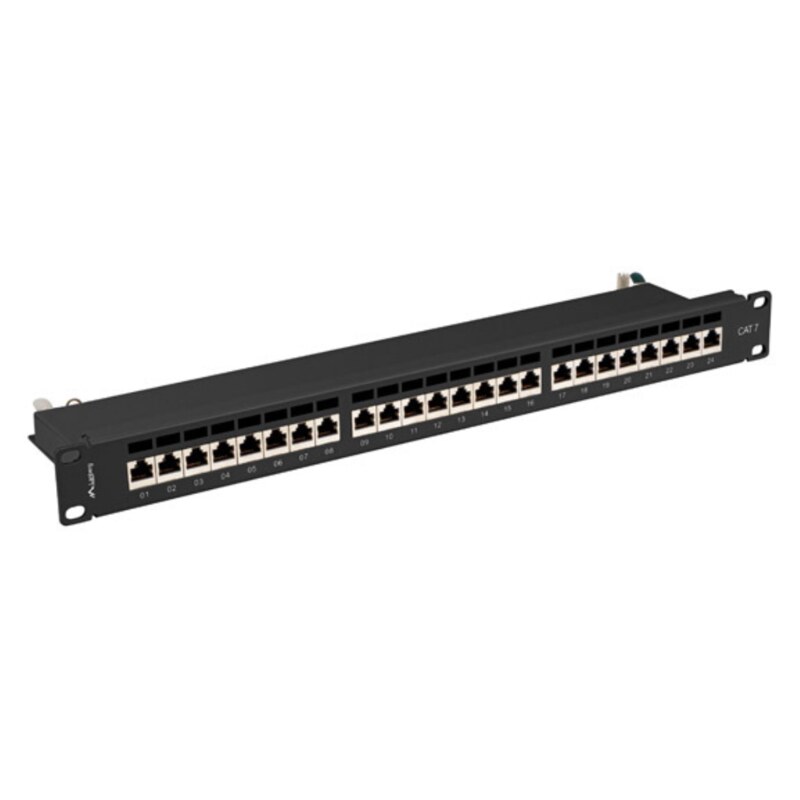 Lanberg PPS7-1024-B panel de parcheo 1U