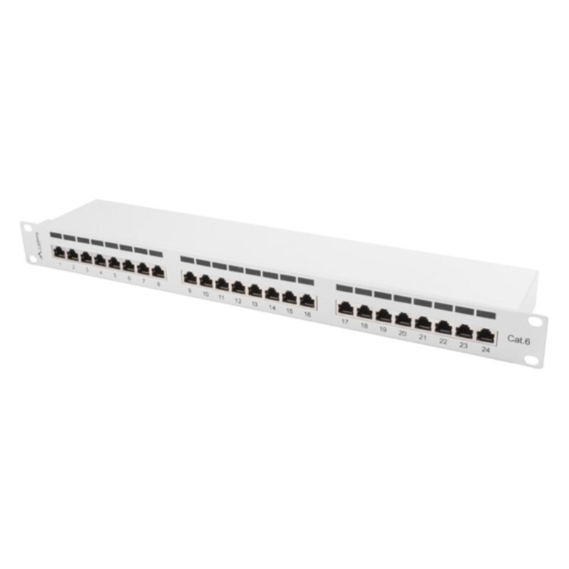Lanberg PPS6-1024-S panel de parcheo 1U