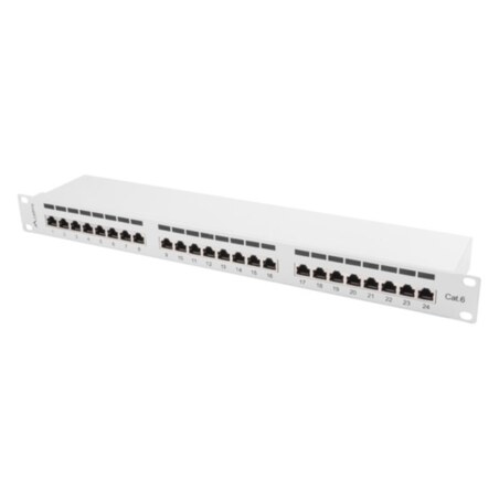 Lanberg PPS6-1024-S panel de parcheo 1U