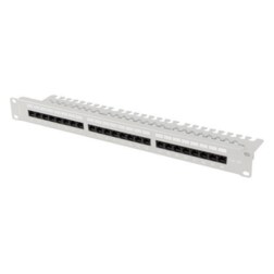 Lanberg PPUA-1124-S panel de parcheo 1U