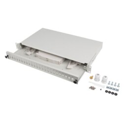 Lanberg FOP1-24SS-LDS panel de parcheo 1U