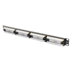 Lanberg PPU6-1024-B panel de parcheo 1U
