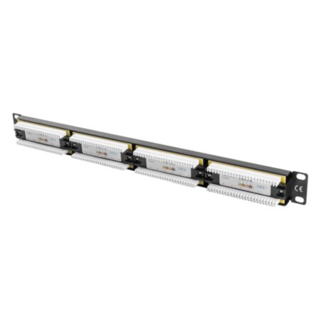 Lanberg PPU6-1024-B panel de parcheo 1U