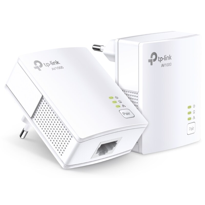 TP-Link TL-PA7017 KIT adaptador de red PowerLine 1000 Mbit/s Ethernet Blanco 2 pieza(s)