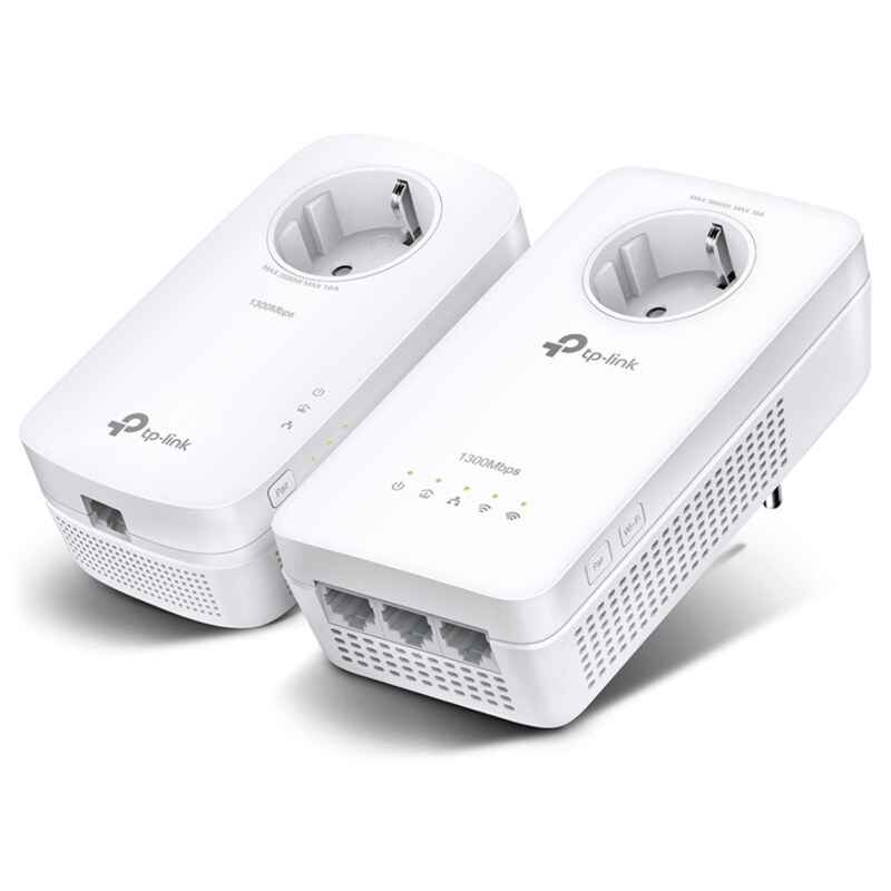 TP-Link TL-WPA8631P KIT adaptador de red PowerLine 300 Mbit/s Ethernet Wifi Blanco 2 pieza(s)