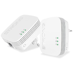 Strong Powerline 600 Duo Mini 600 Mbit/s Ethernet Blanco 2 pieza(s)