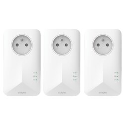 Strong Powerline 1000 1000 Mbit/s Ethernet Blanco 3 pieza(s)