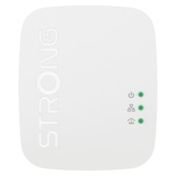 Strong POWERL1000DUOMINI adaptador de red PowerLine 1000 Mbit/s Ethernet Blanco 2 pieza(s)
