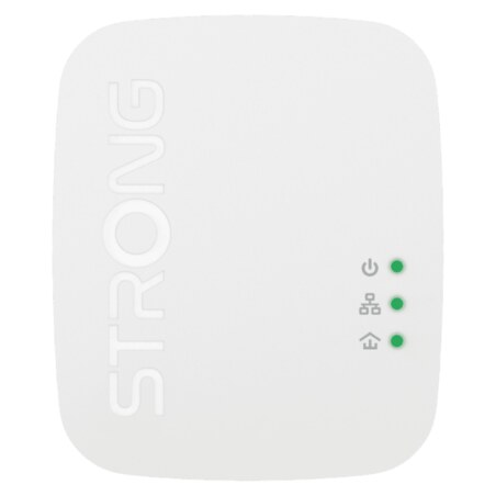 Strong POWERL1000DUOMINI adaptador de red PowerLine 1000 Mbit/s Ethernet Blanco 2 pieza(s)