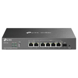 TP-Link Omada ER707-M2 router 2.5 Gigabit Ethernet, Ethernet rápido, Gigabit Ethernet Negro
