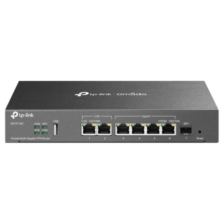 TP-Link Omada ER707-M2 router 2.5 Gigabit Ethernet, Ethernet rápido, Gigabit Ethernet Negro