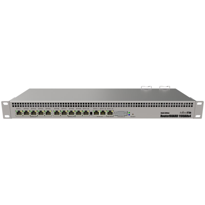 Mikrotik 1100Dx4 DudeEdition router Aluminio