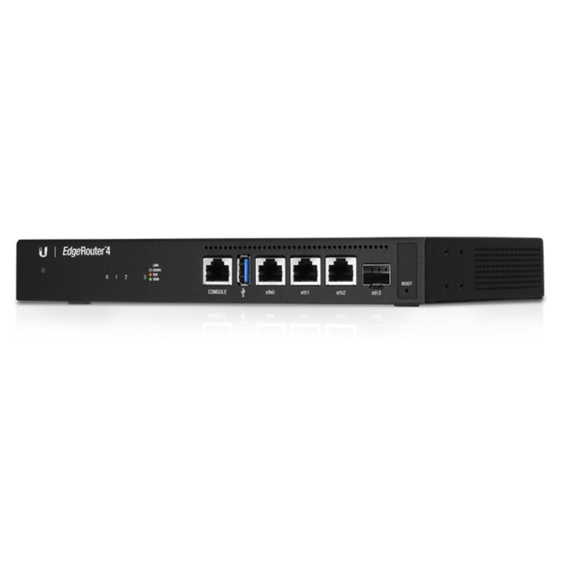 Ubiquiti EdgeRouter 4 router Gigabit Ethernet Negro