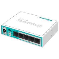 Mikrotik hEX lite router Blanco