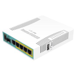 Mikrotik hEX PoE router Blanco