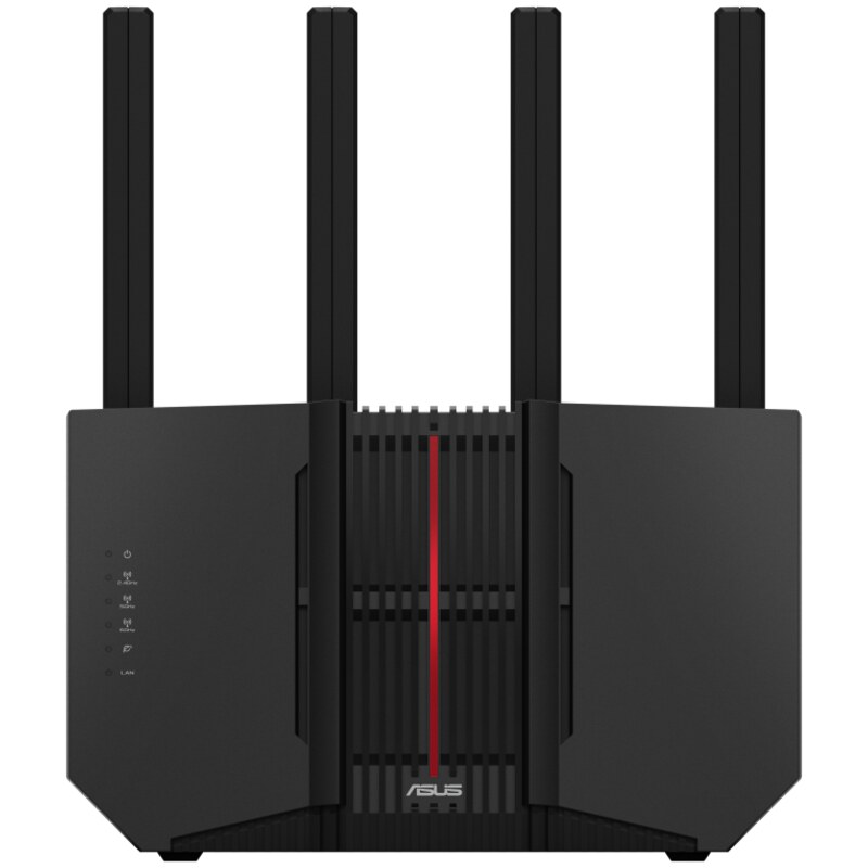ASUS RT-BE92U router inalámbrico 10 Gigabit Ethernet Tribanda (2.4 GHz / 5 GHz / 6 GHz) Negro