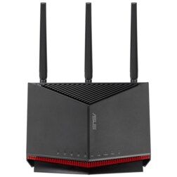 ASUS RT-BE86U router inalámbrico 10 Gigabit Ethernet Doble banda (2,4 GHz / 5 GHz) Negro
