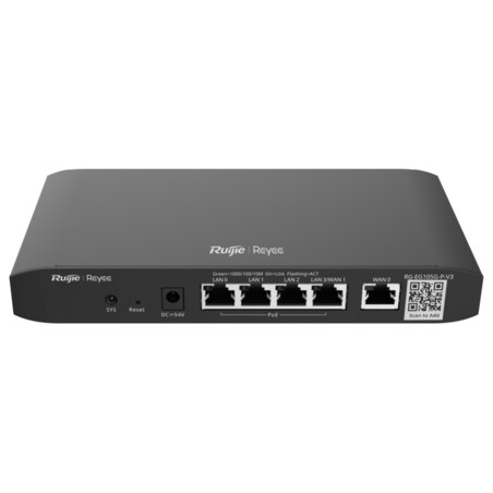 Ruijie Networks RG-EG105G-P-V3 router Gigabit Ethernet Negro