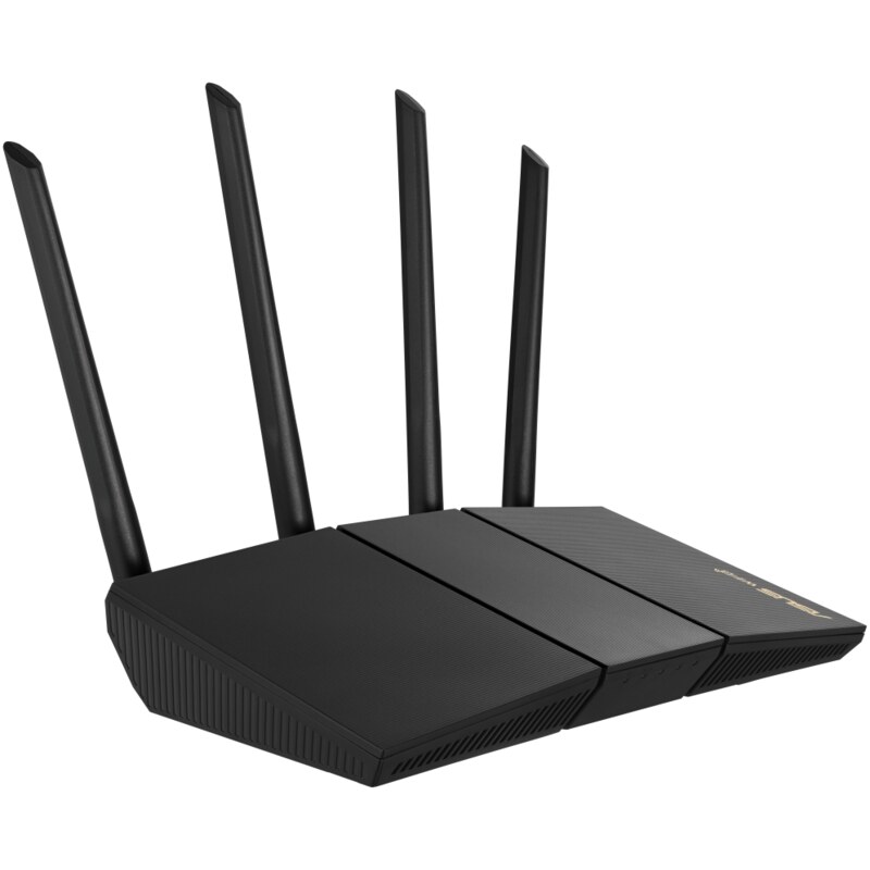 ASUS RT-AX57 router inalámbrico Gigabit Ethernet Doble banda (2,4 GHz / 5 GHz) Negro