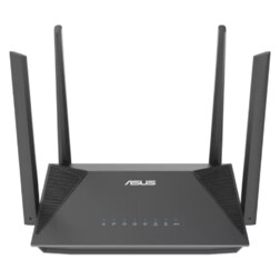 ASUS RT-AX52 AX1800 AiMesh router inalámbrico Gigabit Ethernet Doble banda (2,4 GHz / 5 GHz) Negro