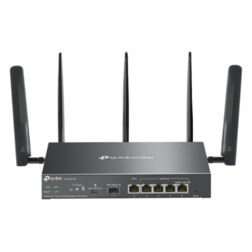 TP-Link Omada ER706W-4G router inalámbrico Gigabit Ethernet Doble banda (2,4 GHz / 5 GHz) Negro