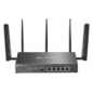 TP-Link Omada ER706W-4G router inalámbrico Gigabit Ethernet Doble banda (2,4 GHz / 5 GHz) Negro