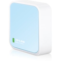 TP-Link TL-WR802N router inalámbrico Ethernet rápido Banda única (2,4 GHz) Azul, Blanco