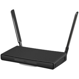 Mikrotik hAP ax³ router inalámbrico Gigabit Ethernet Doble banda (2,4 GHz / 5 GHz) Negro