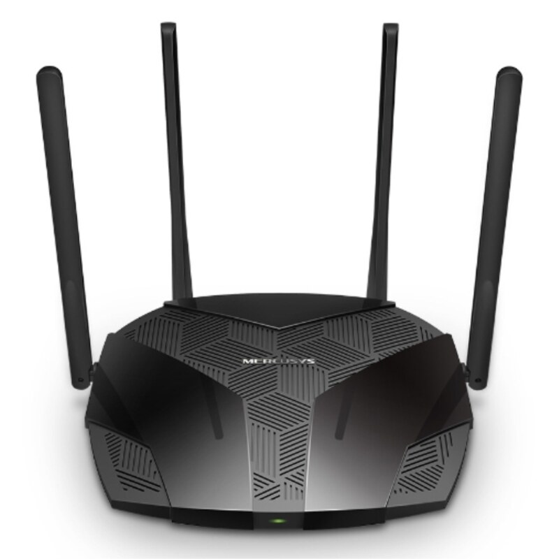 Mercusys MR80X router inalámbrico Gigabit Ethernet Doble banda (2,4 GHz / 5 GHz) Negro