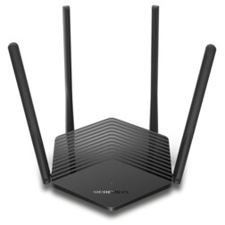 Mercusys MR60X router inalámbrico Gigabit Ethernet Doble banda (2,4 GHz / 5 GHz) Negro
