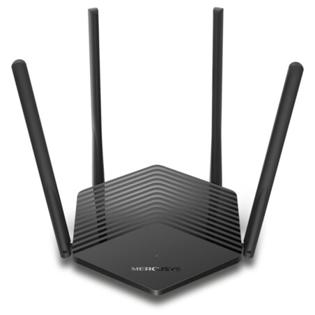 Mercusys MR60X router inalámbrico Gigabit Ethernet Doble banda (2,4 GHz / 5 GHz) Negro